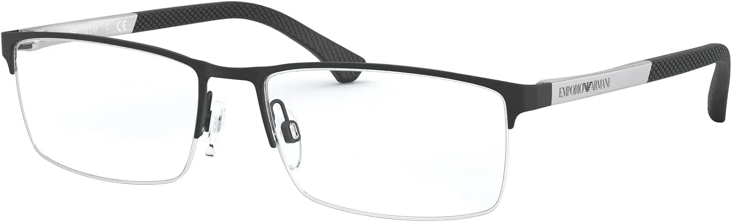 Emporio Armani Men's Ea1041 Rectangular Sunglasses