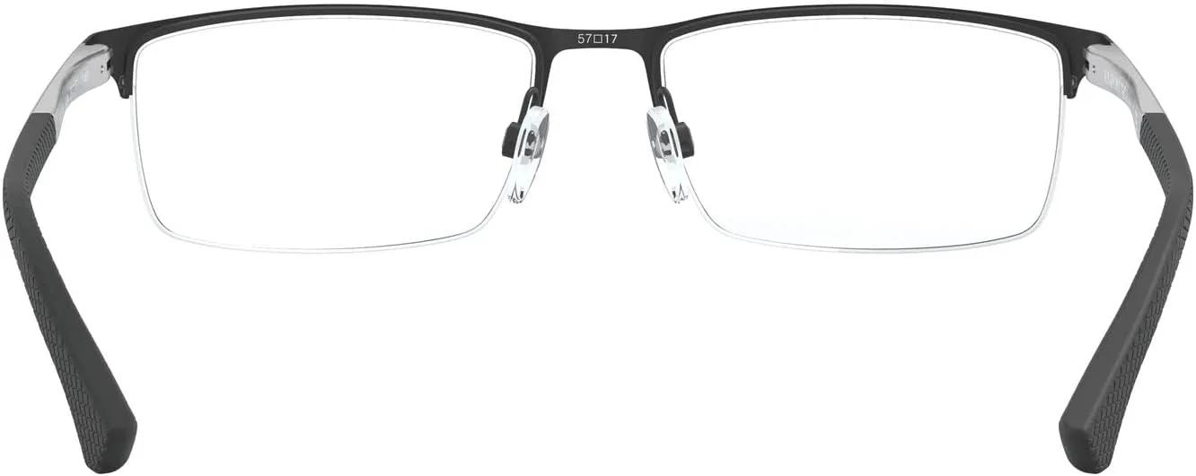 Emporio Armani Men's Ea1041 Rectangular Sunglasses