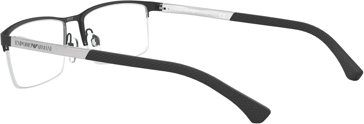 Emporio Armani Men's Ea1041 Rectangular Sunglasses