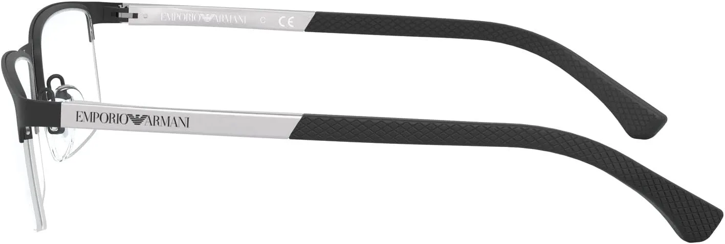 Emporio Armani Men's Ea1041 Rectangular Sunglasses