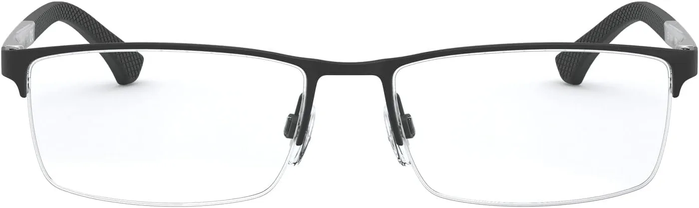 Emporio Armani Men's Ea1041 Rectangular Sunglasses