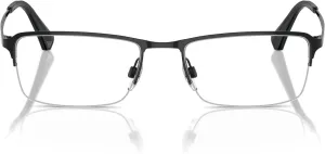 Emporio Armani Men's Ea1044td Rectangular Prescription Eyewear Frames