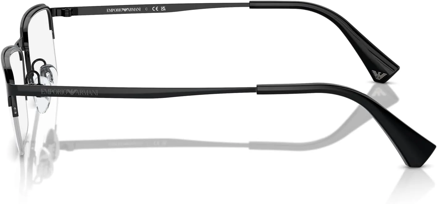 Emporio Armani Men's Ea1044td Rectangular Prescription Eyewear Frames