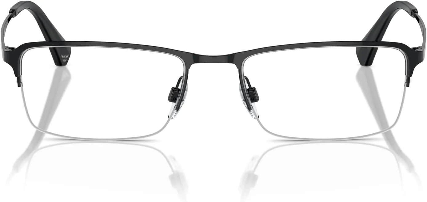 Emporio Armani Men's Ea1044td Rectangular Prescription Eyewear Frames