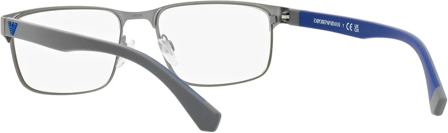 Emporio Armani Men's Ea1105 Rectangular Sunglasses