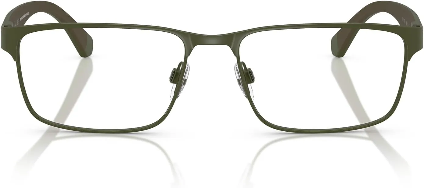Emporio Armani Men's Ea1105 Rectangular Sunglasses
