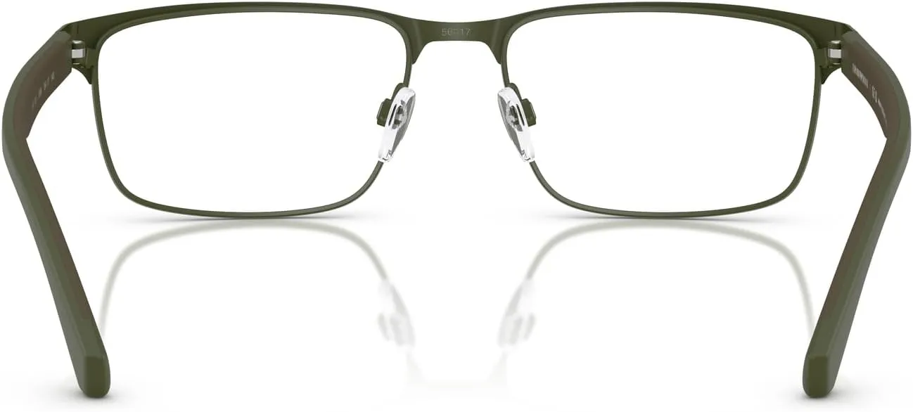 Emporio Armani Men's Ea1105 Rectangular Sunglasses
