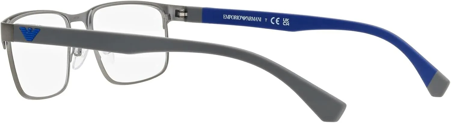 Emporio Armani Men's Ea1105 Rectangular Sunglasses