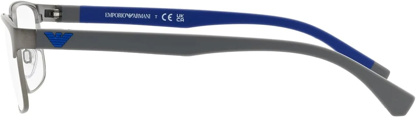 Emporio Armani Men's Ea1105 Rectangular Sunglasses