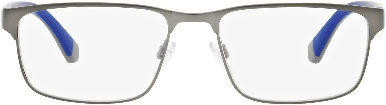 Emporio Armani Men's Ea1105 Rectangular Sunglasses