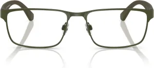 Emporio Armani Men's Ea1105 Rectangular Sunglasses