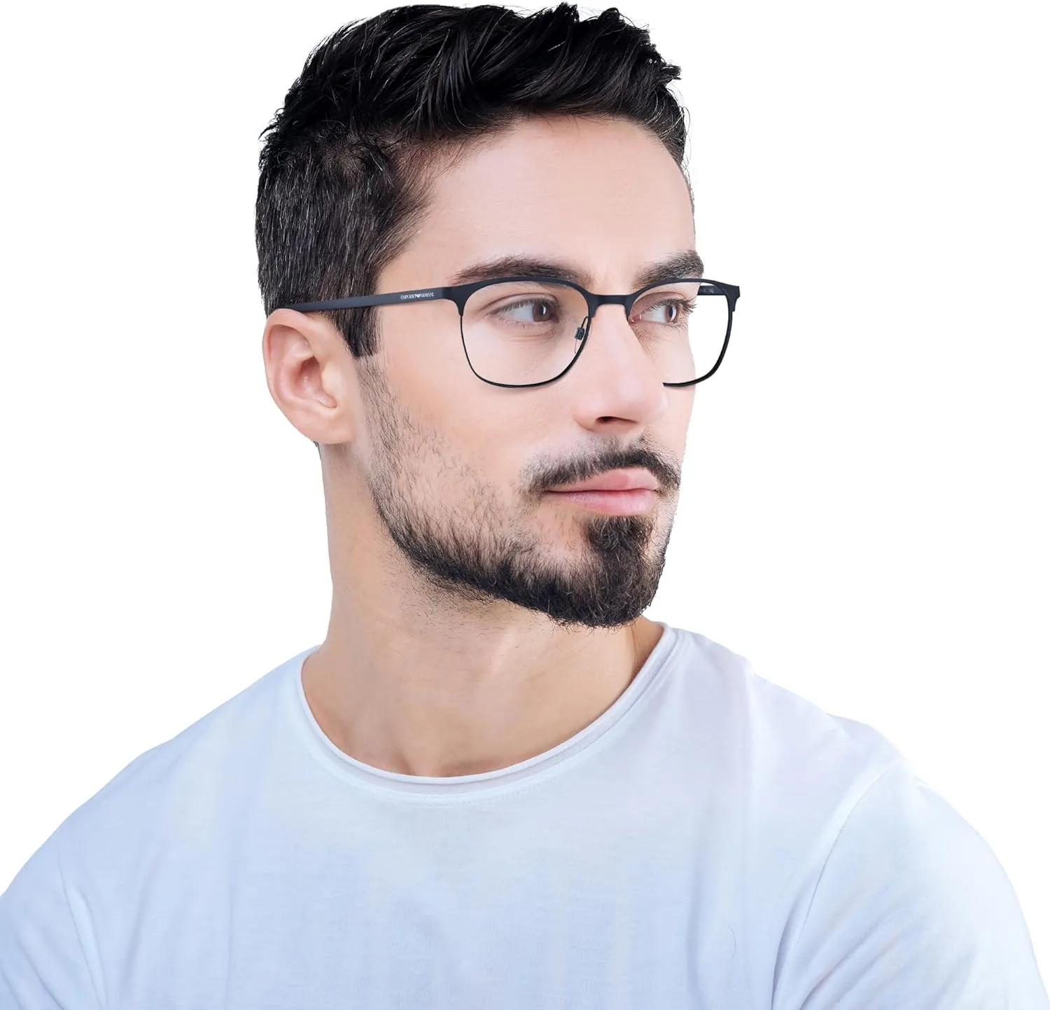 Emporio Armani Men's Ea1114 Oval Sunglasses
