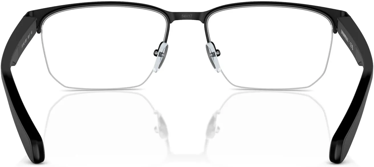 Emporio Armani Men's Ea1162 Rectangular Prescription Eyewear Frames