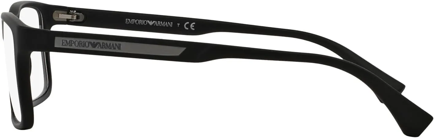 Emporio Armani Men's Ea3038 Rectangular Sunglasses