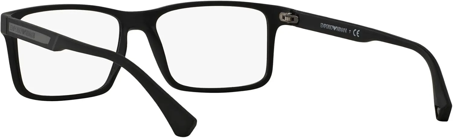 Emporio Armani Men's Ea3038 Rectangular Sunglasses