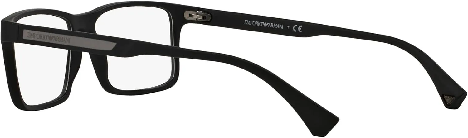 Emporio Armani Men's Ea3038 Rectangular Sunglasses