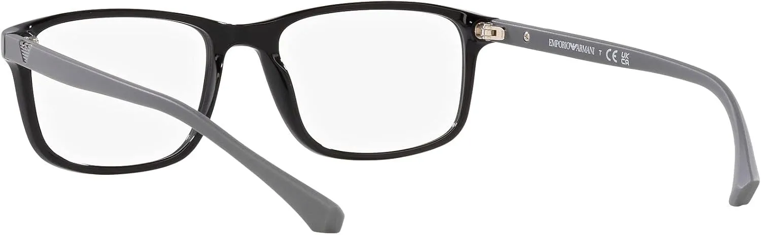 Emporio Armani Men's Ea3098 Rectangular Sunglasses