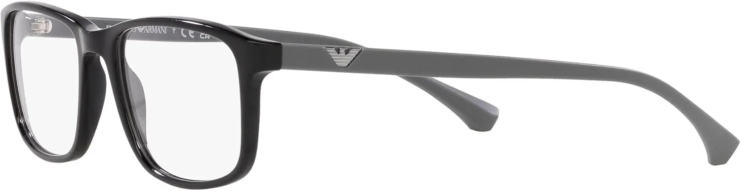 Emporio Armani Men's Ea3098 Rectangular Sunglasses