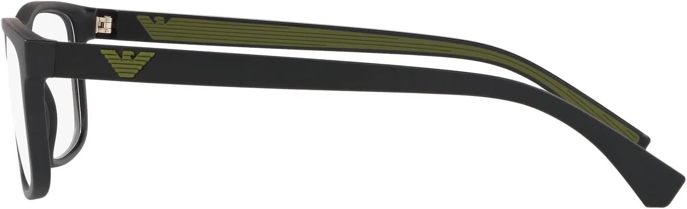 Emporio Armani Men's Ea3147 Rectangular Sunglasses