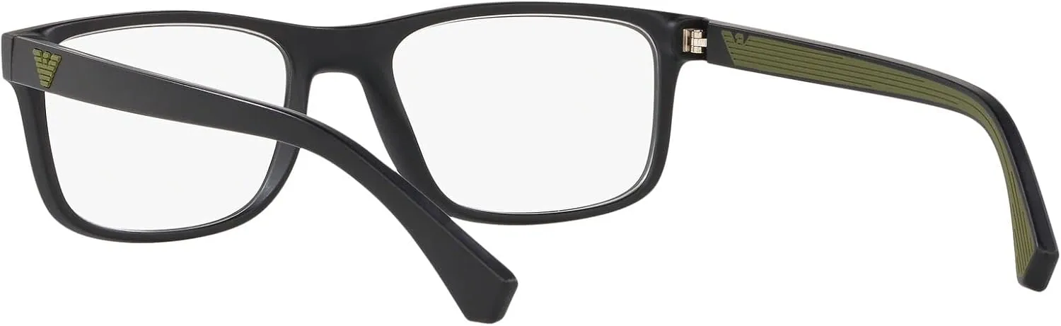 Emporio Armani Men's Ea3147 Rectangular Sunglasses