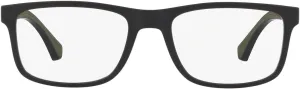Emporio Armani Men's Ea3147 Rectangular Sunglasses