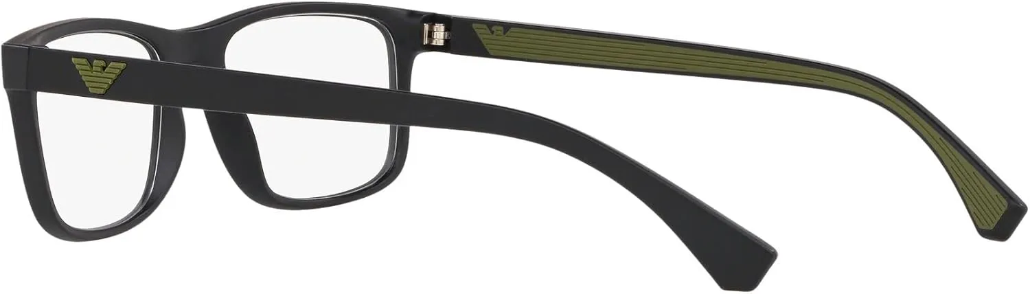Emporio Armani Men's Ea3147 Rectangular Sunglasses