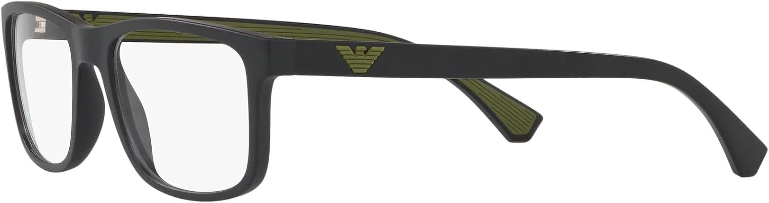 Emporio Armani Men's Ea3147 Rectangular Sunglasses