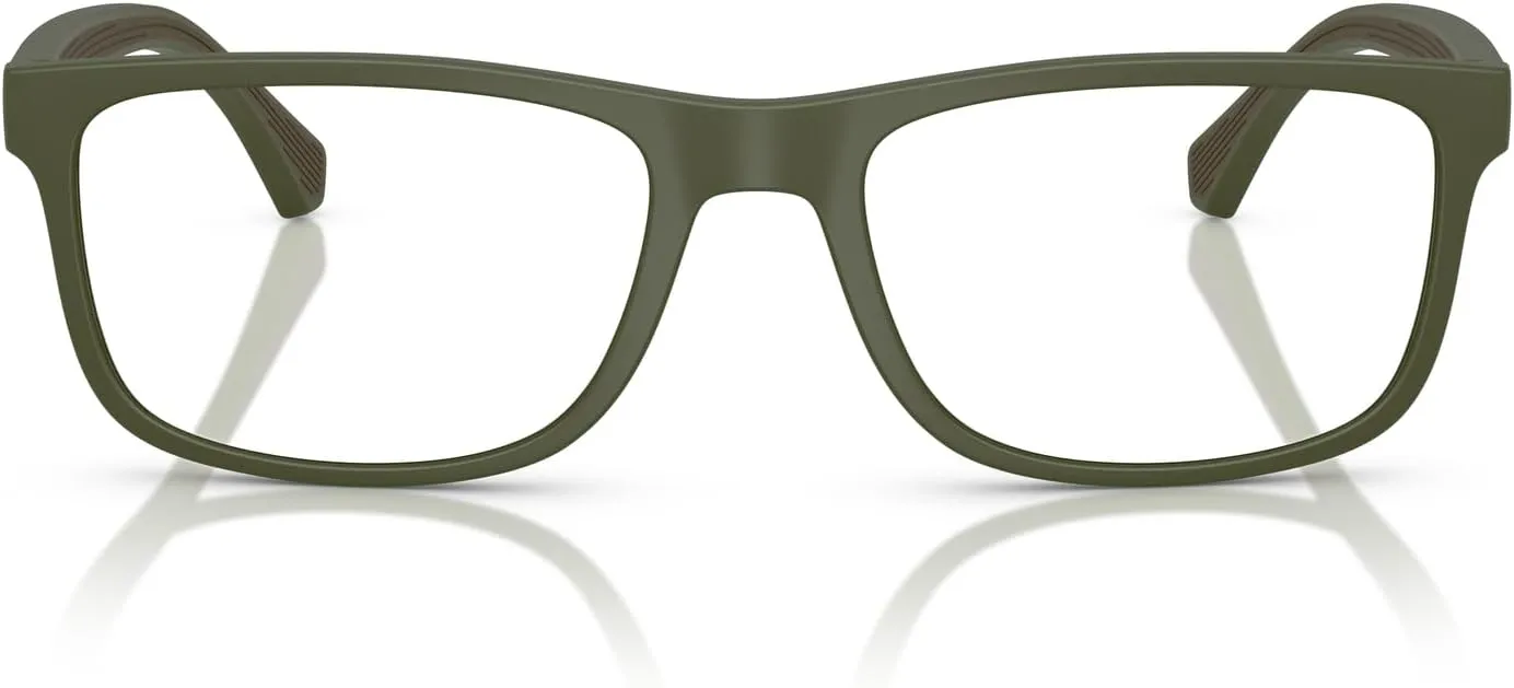 Emporio Armani Men's Ea3147 Rectangular Sunglasses