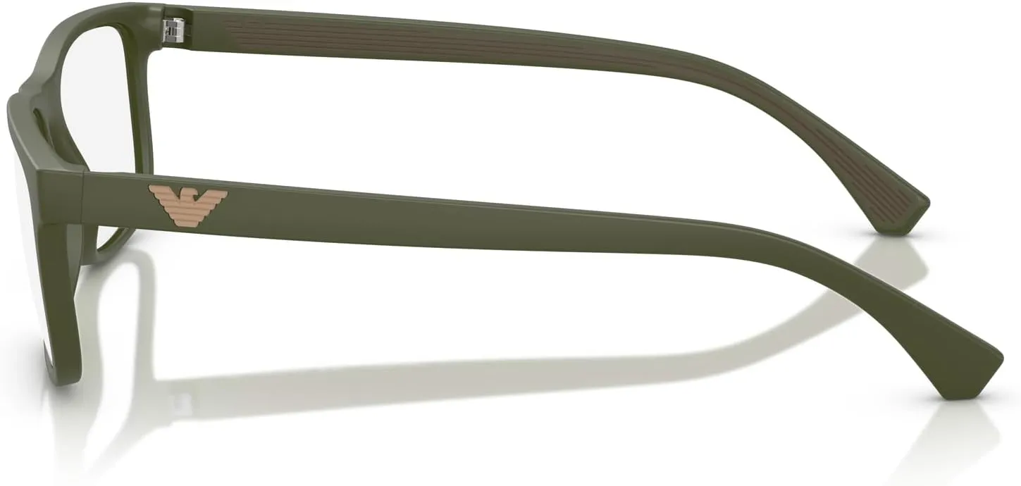 Emporio Armani Men's Ea3147 Rectangular Sunglasses