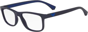 Emporio Armani Men's Ea3147 Rectangular Sunglasses