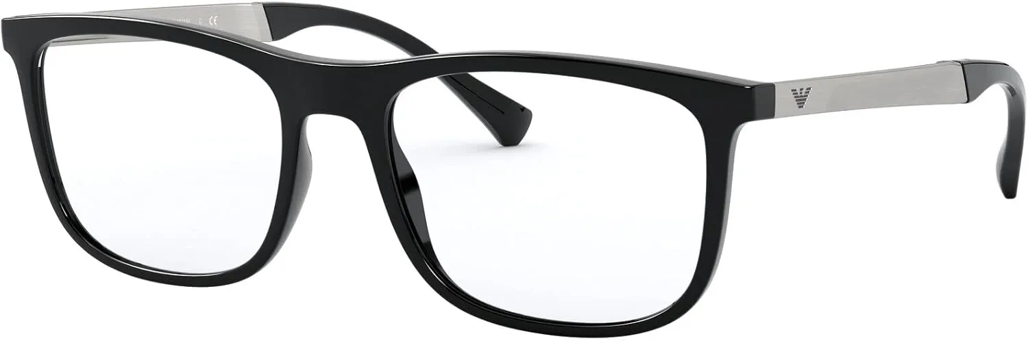 Emporio Armani Men's Ea3170 Rectangular Sunglasses