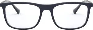 Emporio Armani Men's Ea3170 Rectangular Sunglasses