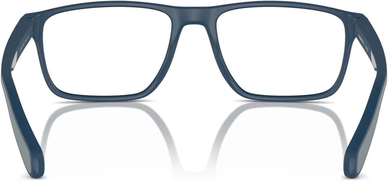 Emporio Armani Men's Ea3233 Rectangular Prescription Eyewear Frames