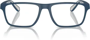 Emporio Armani Men's Ea3233 Rectangular Prescription Eyewear Frames