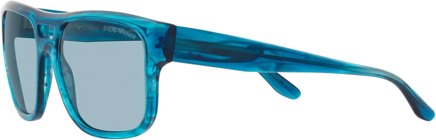 Emporio Armani Men's Ea4197 Rectangular Sunglasses