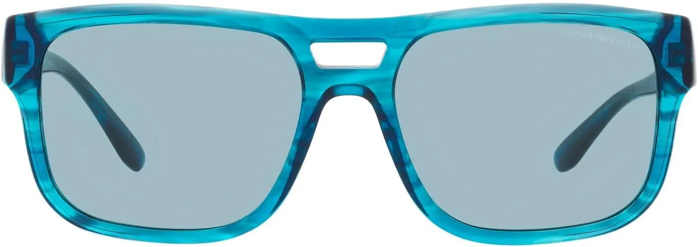 Emporio Armani Men's Ea4197 Rectangular Sunglasses