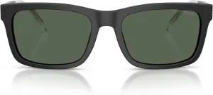 Emporio Armani Men's Ea4224 Rectangular Sunglasses