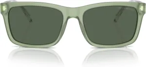 Emporio Armani Men's Ea4224 Rectangular Sunglasses