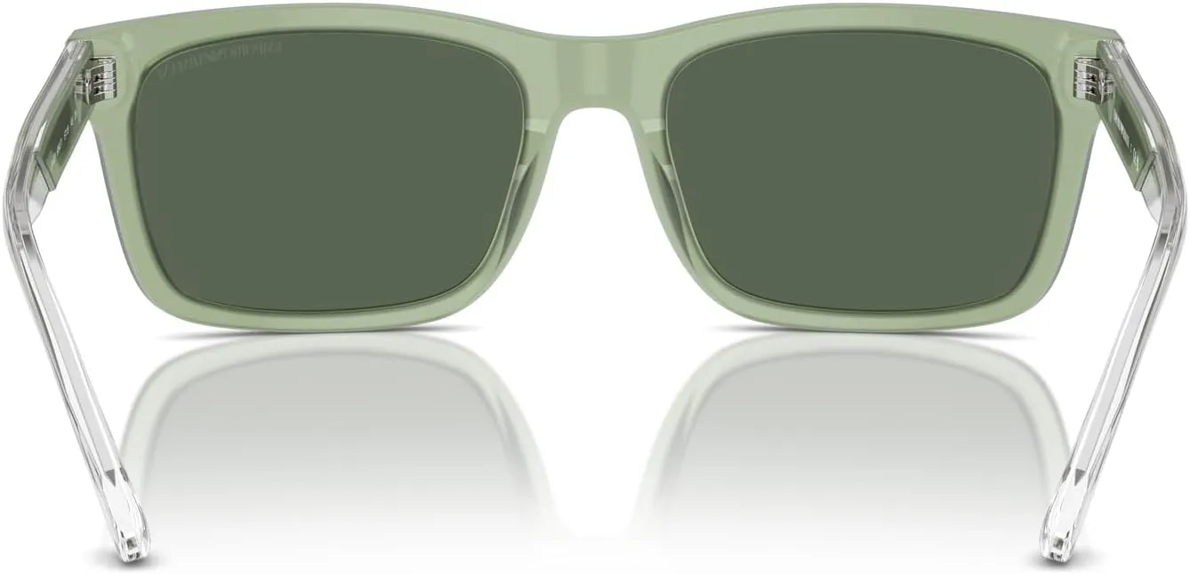 Emporio Armani Men's Ea4224 Rectangular Sunglasses
