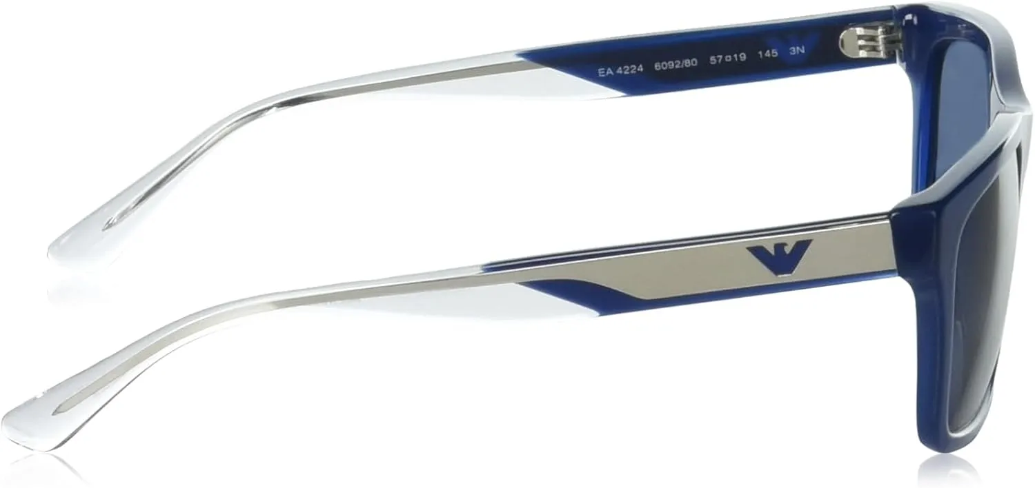 Emporio Armani Men's Ea4224 Rectangular Sunglasses