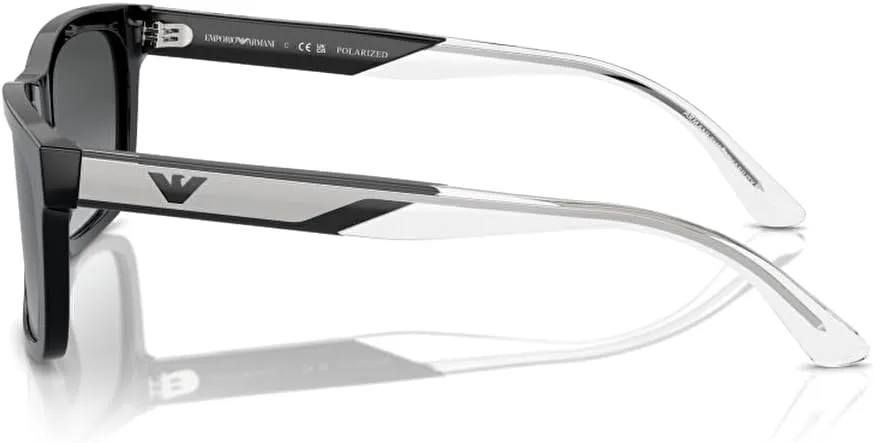 Emporio Armani Men's Ea4224 Rectangular Sunglasses