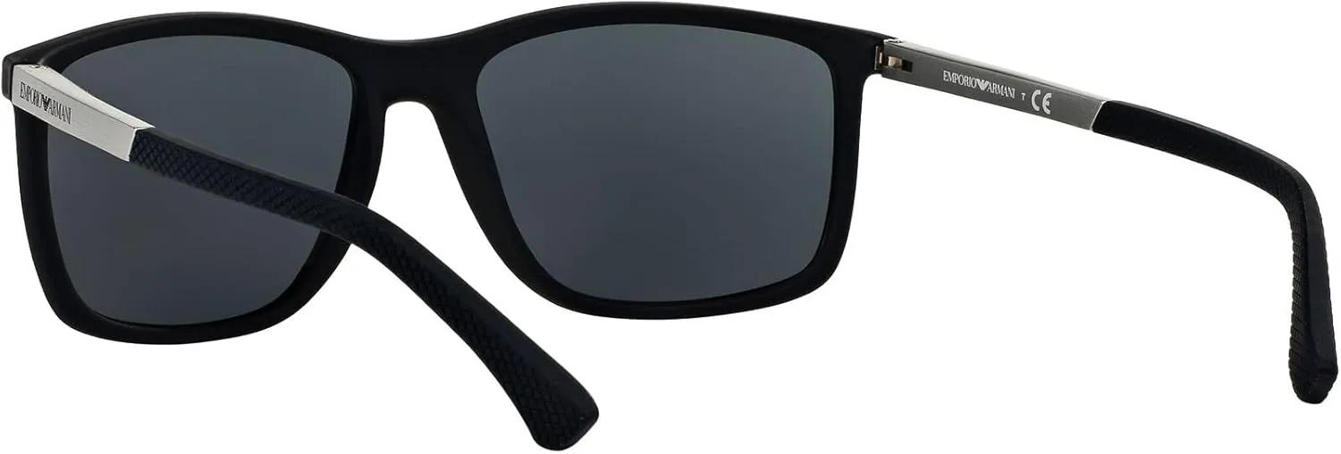 Emporio Armani Women's Ea4058 Rectangular Sunglasses