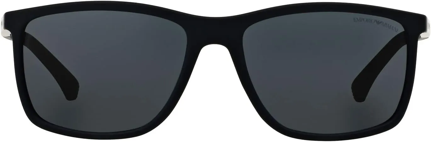 Emporio Armani Women's Ea4058 Rectangular Sunglasses