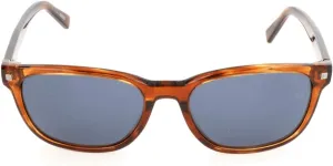 Ermenegildo Zegna Rectangular Sunglasses EZ0075 53V Blonde Havana 56mm 0075