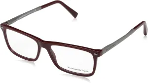 Ermenegildo Zegna Transparent Rectangular Men's Eyeglasses EZ5074 069 54