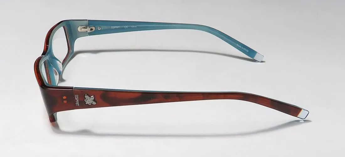 Esprit 17345 Womens/Ladies Rectangular Full-rim Eyeglasses/Glasses