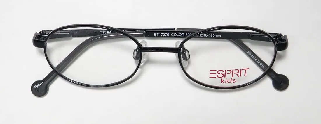 Esprit 17376 Unisex/Boys/Girls/Kids Oval Full-rim Spring Hinges Eyeglasses/Glasses