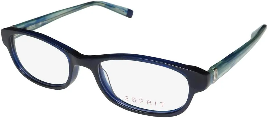 Esprit 17392 Womens/Ladies Rectangular Full-rim Eyeglasses/Spectacles