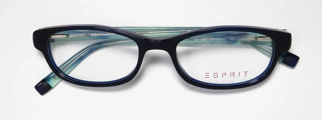 Esprit 17392 Womens/Ladies Rectangular Full-rim Eyeglasses/Spectacles