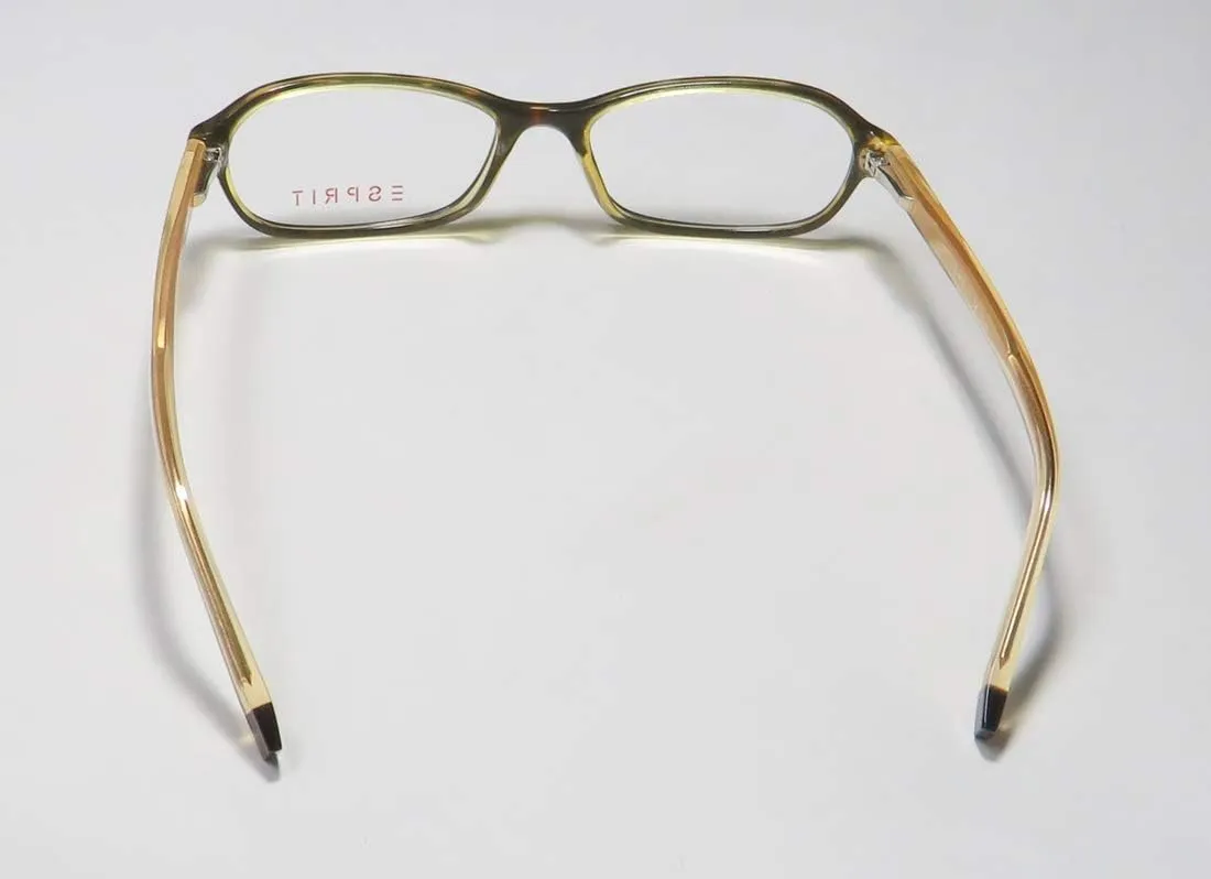 Esprit 17432 Womens/Ladies Rectangular Full-rim Flexible Hinges Eyeglasses/Eye Glasses